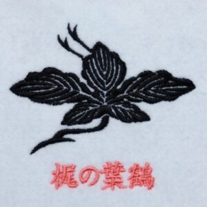梶の葉鶴