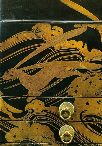 家紋の基となった「兎 」について解説しています。 | 動物紋 | 名前旗