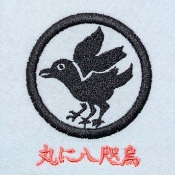 丸に八咫烏 | 烏 | 家紋 Janpanese Family Crest