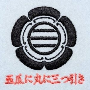 五瓜に丸に三つ引き