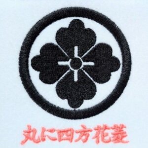 丸に四方花菱