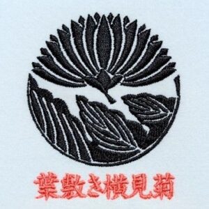 葉敷き横見菊