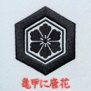 亀甲に唐花
