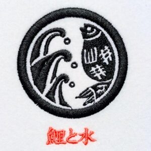 鯉と水
