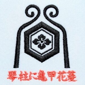 琴柱に亀甲花菱