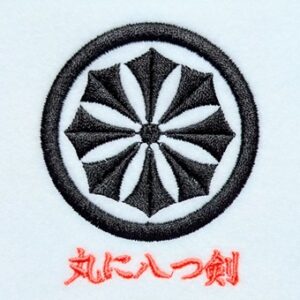 丸に八つ剣